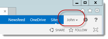John has entered the site
