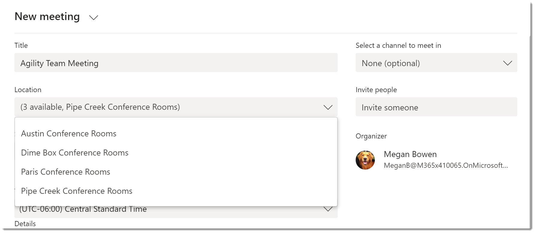 The Room List