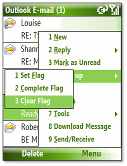 Clear flag