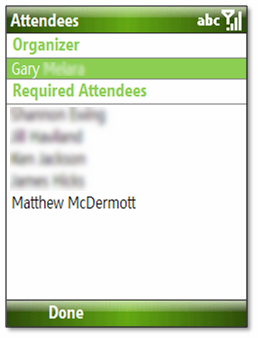 Attendees