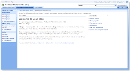 Your Blog