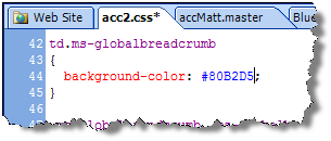 CSS updated