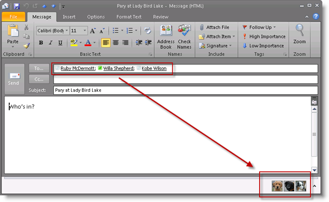 Check Outlook