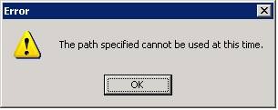 IIS Error