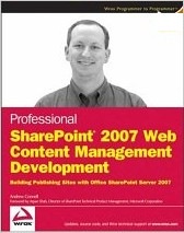 SharePoint 2007 Web Content Management Development