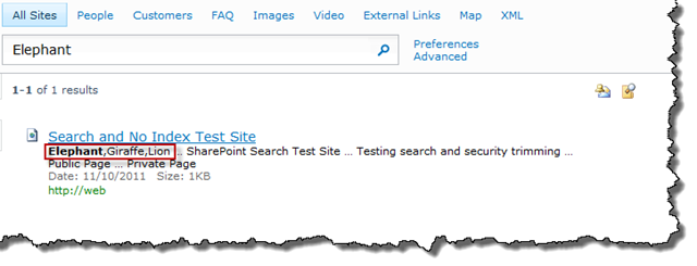 Successful Search