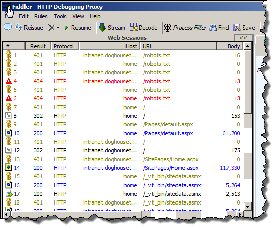 Crawling SharePoint