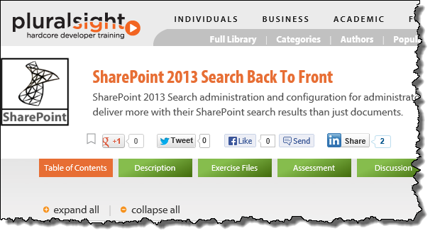 SharePoint 2013 Search Back to Front