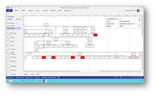 Visio Reporting